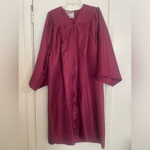 Maroon Graduation Gown
